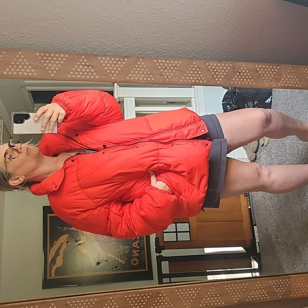 Missguided Red Puffer Jacket - image 2